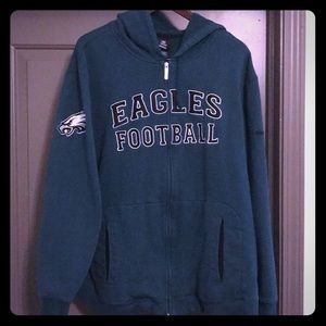 SOLD!!!Philadelphia eagles hoodie! World F’n cham